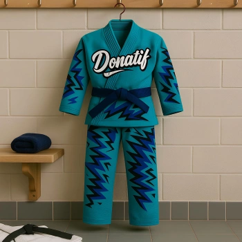 Kimono Jui Jitsu - Colletto Rinforzato - JJ3 | Professionale - Visuale Completa 2