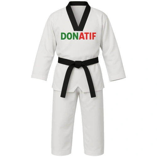 Dobok Taekwondo - Klassisches Design - TA1 | Professionell - Vollansicht