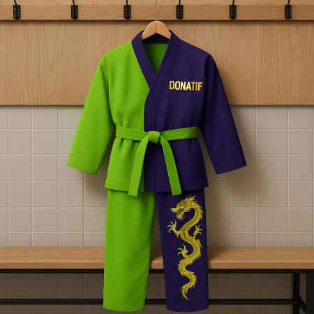 Dobok Taekwondo TA2 - Design Dragon Chinois | Professionnel - Utilisation