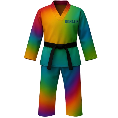 Dobok Taekwondo mit Spotted Style - TA6 | Professionell - Vollansicht