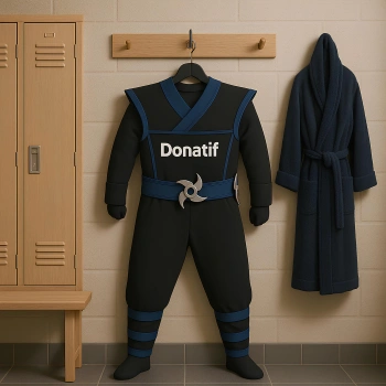 Ninja Gi Martial Arts Outfit - NJ3 | Professional - Full View 2