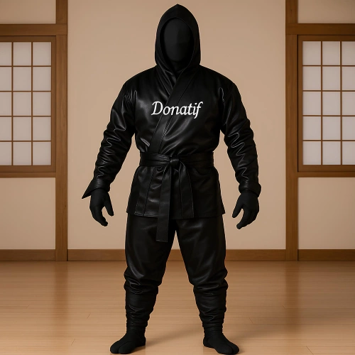 Ninja Design Schwarzer Gi mit Kapuze - NJ1 | Professional - Verwendung