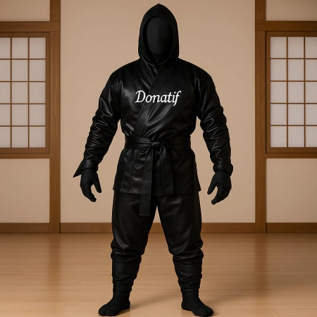 Ninja Design Schwarzer Gi mit Kapuze - NJ1 | Professional - Verwendung