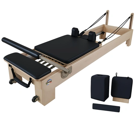 Reformador de Pilates de Madera de Arce - PM8 | Profesional - Vista completa