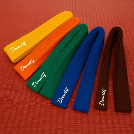 Ceinture de Judo Personnalisable - CJ1 | Professionnel - Vue totale