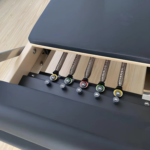 Maple Wood Pilates Reformer - PM8 | Professional - Resistance Springs