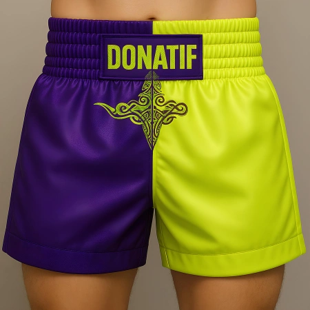Pantalones cortos de Muay Thai - PC2 | Profesional - Uso