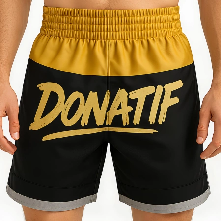 Short Muay Thai en satin et coton PC3 | Professionnel - Utilisation