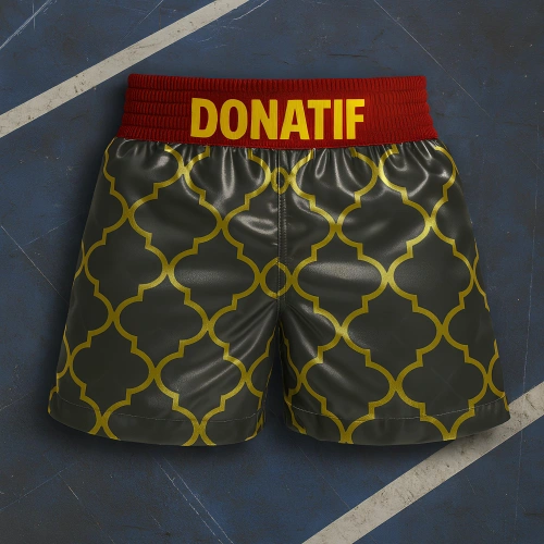 Short de style géométrique - PC10 | Professionnel - Vue de face