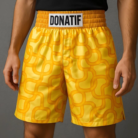 Pantaloncini da Muay Thai Golden - PC20 | Professionali - Utilizzo