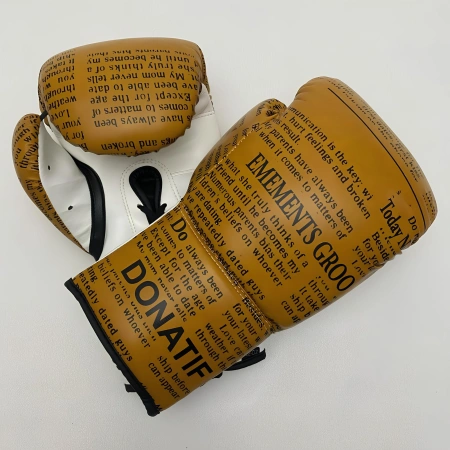 Guantes de boxeo de estilo vintage - GB20 | Profesional - Foto real