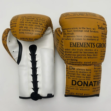 Boxhandschuhe im Vintage-Stil - GB20 | Profi - Echtes Foto 4