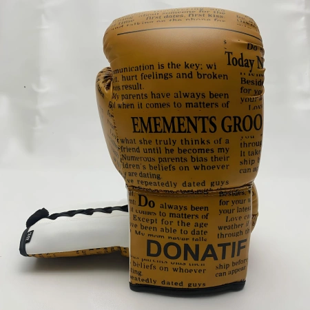 Gants de boxe style vintage - GB20 | Professionnel - Photo Réelle 6