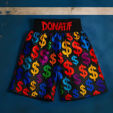 Pantaloncini Money da Muay Thai - PC21 | Professionali