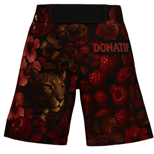 Pantalones cortos elásticos MMA - MM4 | Profesional - Vista completa