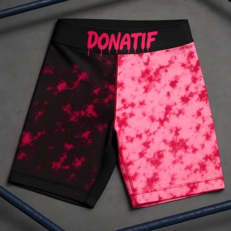 Pantalones de compresión rosa - T6 | Profesional - Vista frontal