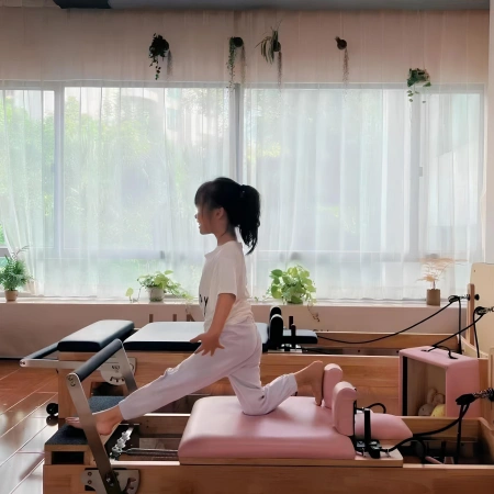 Reformer Kid in Legno di Acero - PM21 | Professionale - Visuale Esercizio