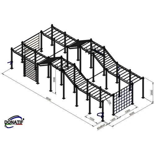 Struttura Calisthenics per Outdoor - CH1 |...