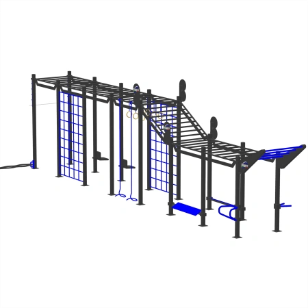 Multifunktions-Calisthenics-Struktur - CH2 | Professional - Seitenansicht