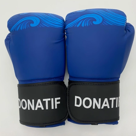 GB24 Guantes de boxeo acolchados de 4 capas | Profesional - Logotipo visual