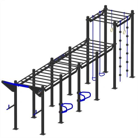 Calisthenics Stahlkonstruktion - CH4 | Professional - Seitenansicht
