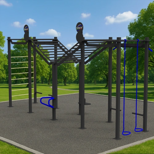 Struttura Calisthenics da Esterno - CH6 | Street Workout - Visuale all'Aperto