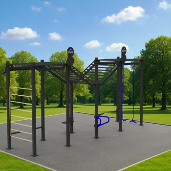 Outdoor Calisthenics Frame - CH6 | Street Workout - Full View 2