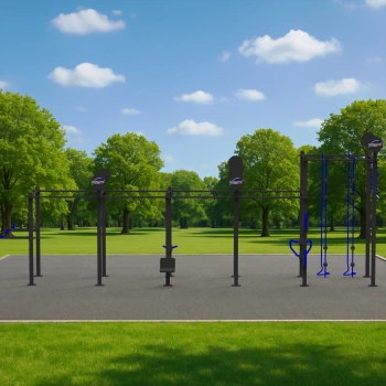 Cross Fitness Calisthenics Frame - CH8 | Outdoor - Total View 2
