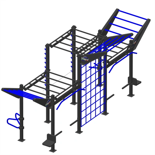Struttura Calisthenics Modulare - CH9 | Street Workout - Visuale Laterale