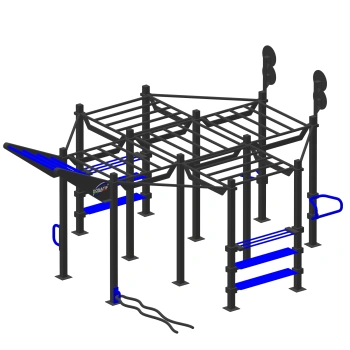 Complete Calisthenics Structure - CH10 | Professional - Full View