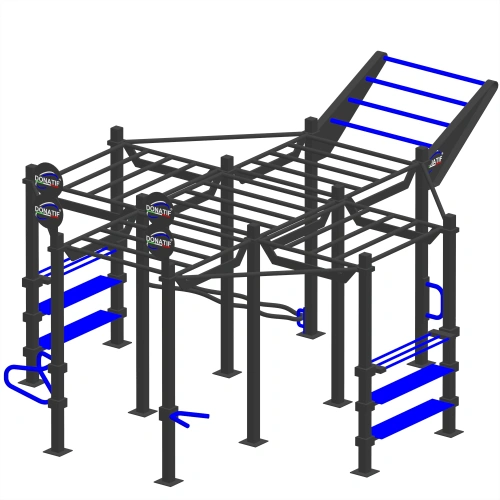 Komplette Calisthenics-Struktur - CH10 | Professionell - Gesamtansicht