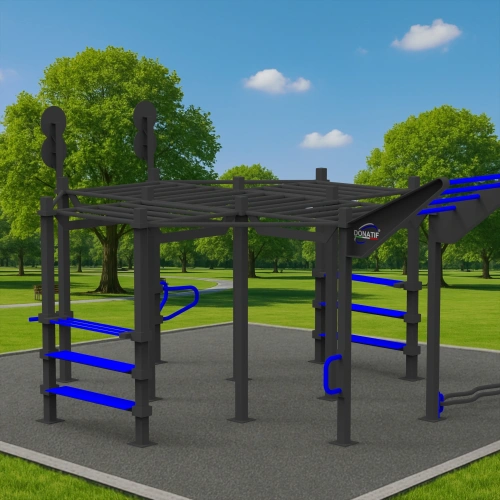 Komplette Calisthenics-Struktur - CH10 | Professional - Verwendung