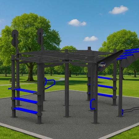 Komplette Calisthenics-Struktur - CH10 | Professional - Verwendung