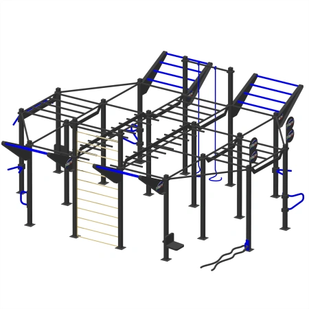 Calisthenics Functional Training Struktur - CH13 | Außenbereich - Gesamtansicht