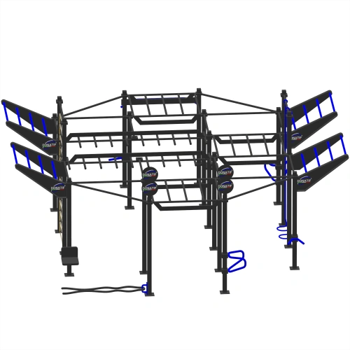 Struttura Calisthenics Functional Training - CH13 | Outdoor - Visuale Laterale