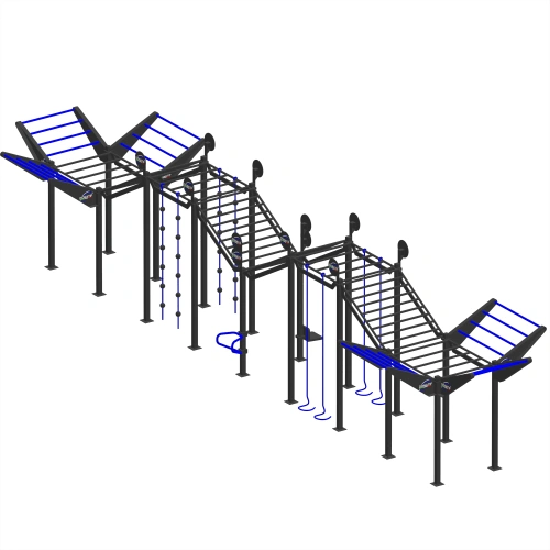 Professionelle Calisthenics Struktur - CH14 | Street Workout - Gesamtansicht