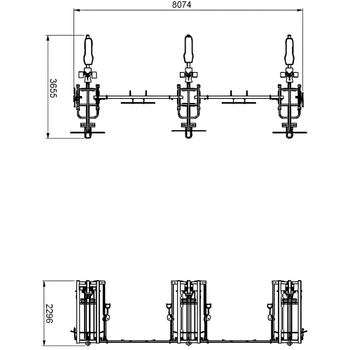 Dschungel-Maschine - J400 | Professionell - Anpassbar - Visuelle Messungen