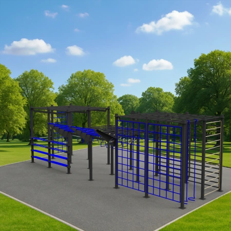 Struttura Calisthenics Obstacle Training - CH17 | Outdoor - Visuale all'Aperto