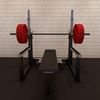 Competition Bench Squat - Powerlifting - Olympic Rack