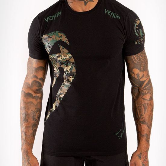 Venum Original Giant T-Shirt - Black - Maglietta da Combattimento