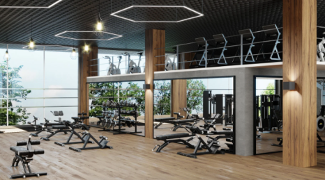 When in a gym project it is convenient to specify premium only on certain areas