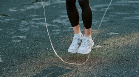 Integrate barre rope and jogging in a typical week