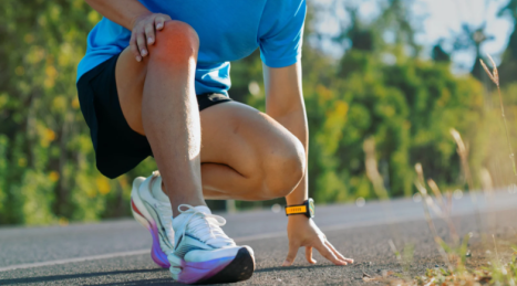 Running with mild joint pain prudent driving