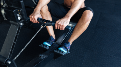Integrating the rowing machine into the home routine: space, time and organization