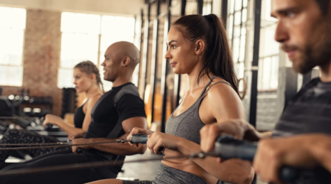 20-minute workouts on the rowing machine for those with limited time