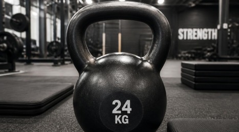 Kettlebell de 24 kg: guía para elegir entre hierro fundido, acero y revestimiento de goma
