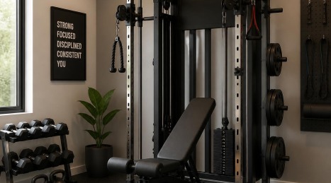 Entrenamiento funcional en 2 metros cuadrados: el equipo básico para un gimnasio doméstico compacto