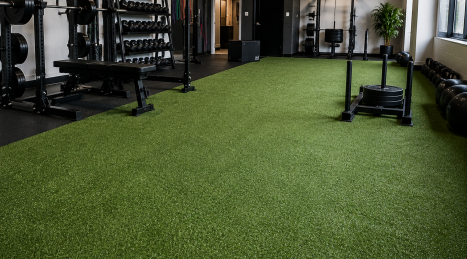 Césped artificial para gimnasios cubiertos: cuándo y por qué instalarlo
