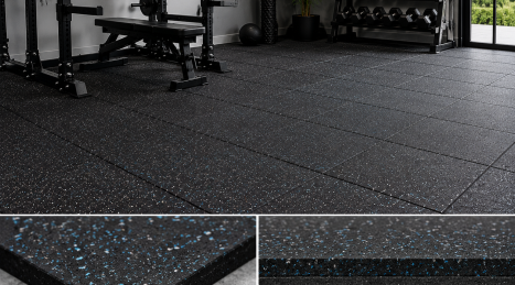Suelo amortiguante para cross training: espesores y densidades