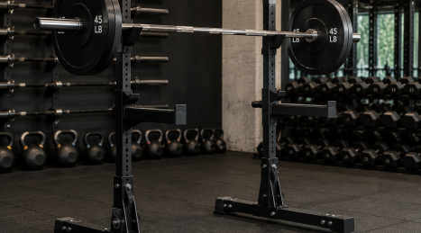 Soportes independientes para barras: ¿cuándo son la mejor opción para un gimnasio en casa?